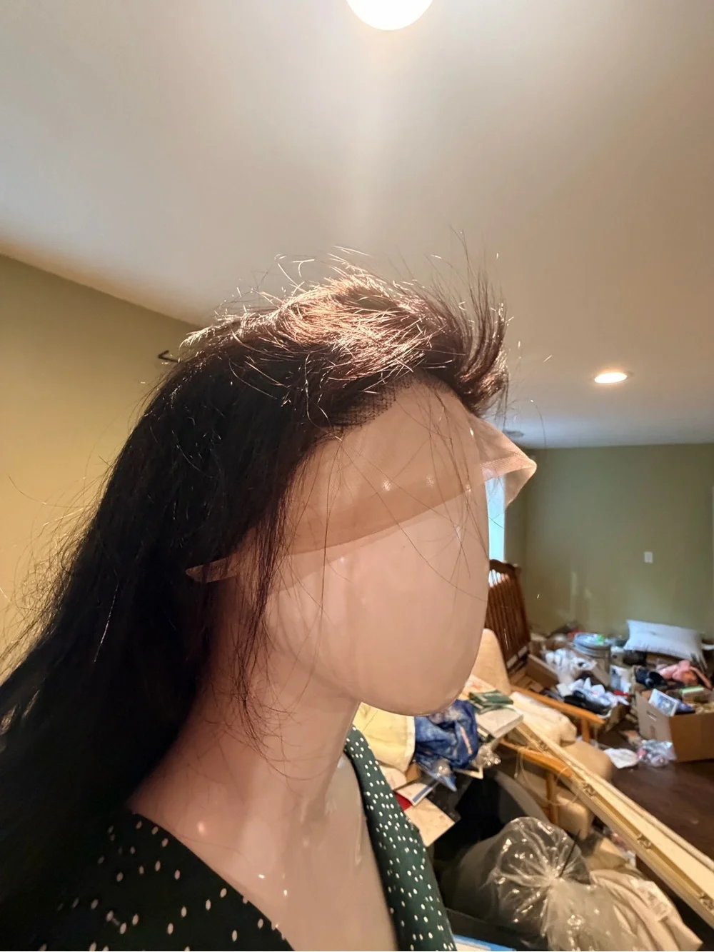 Black Wavy Women's Hair Extension - Unbranded